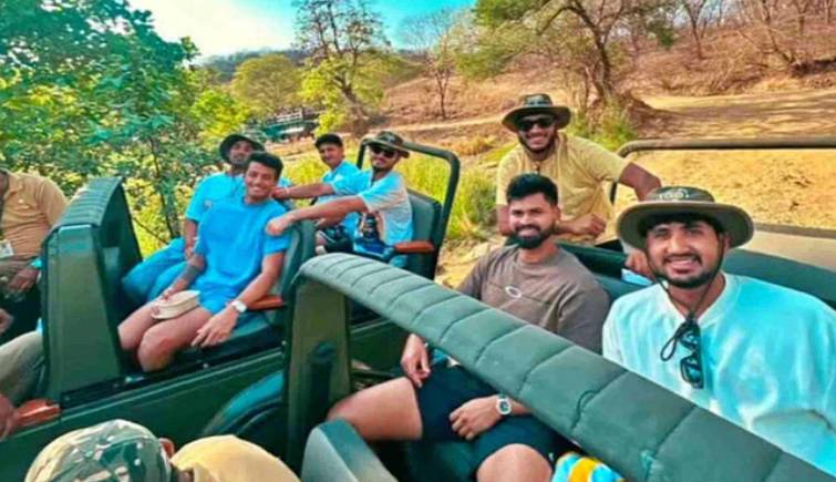 Punjab Kings Team Ranthambore Wildlife Safari Trip