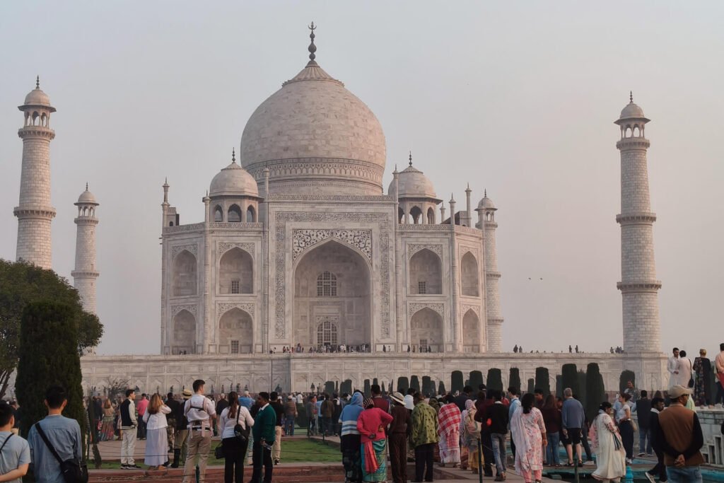 Taj Mahal Agra Golden Triangle India