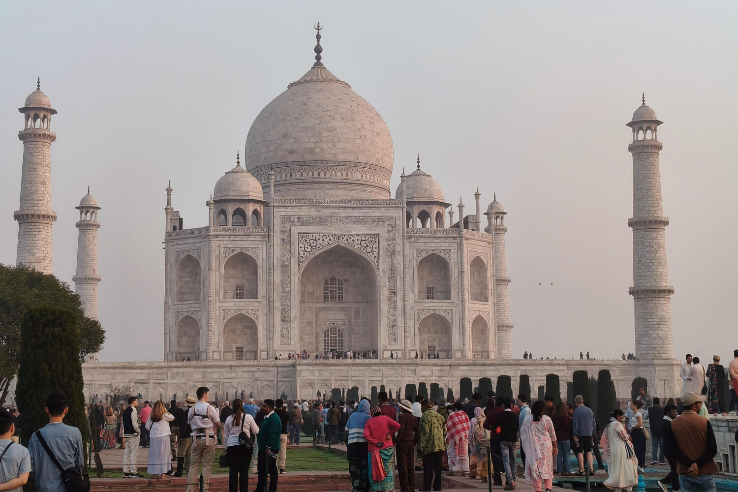 Taj Mahal Agra Golden Triangle India